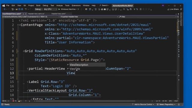 Create Reusable UI (7 of 18) Создание приложений с помощью XAML и .NET MAUI (с русским переводом))