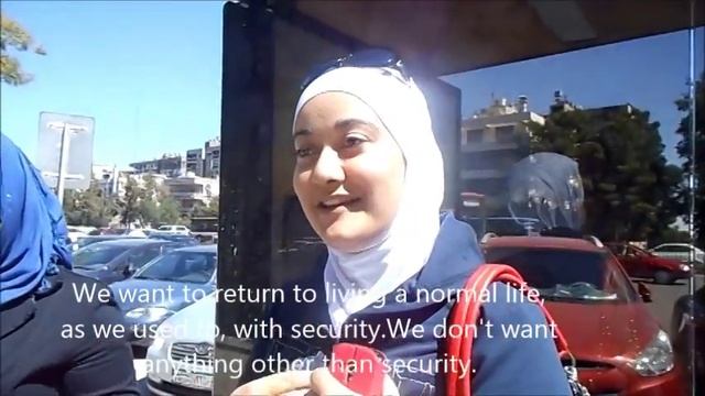 Damascus Youths Speak on Syria, President al-Assad (2014)