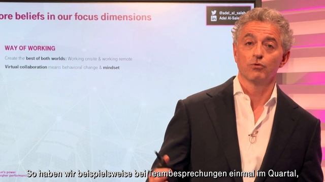 More resilient after the crisis - Keynote Adel Al-Saleh | T-Systems