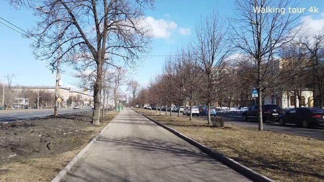 Ленинский проспект в Москве - Уличные сцены Москвы - Прогулка по Москве