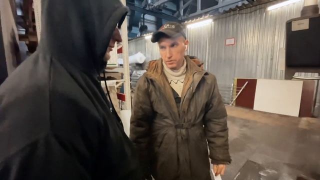 Гибочный пресс из цеха в цех.| Bending press from shop to shop.