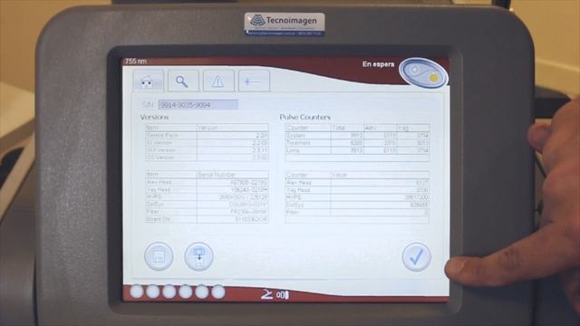 COMO  REALIZAR LA EXTRACCIÓN DE LOG DEL LASER CANDELA