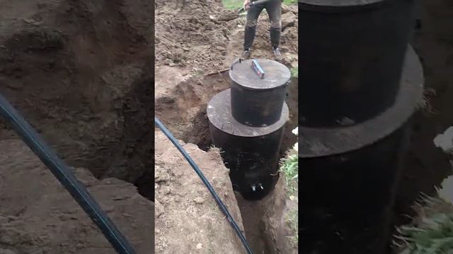 Суковатово, монтаж кессона!