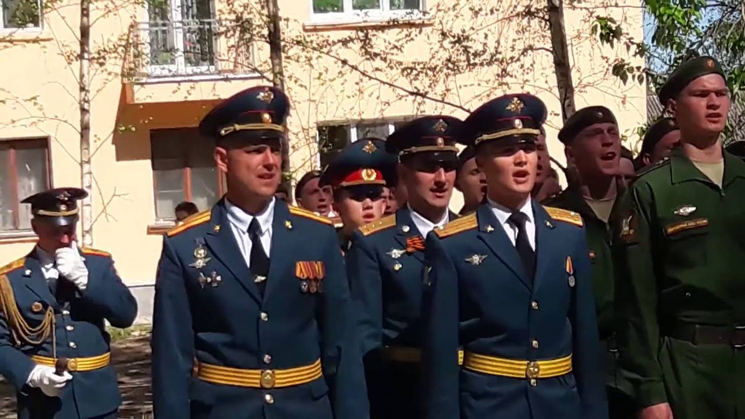 Показательные выступления военный оркестр Палкино