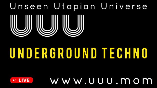 UUU - Underground Techno 2024 - DJ 2025 - новая электронная танцевальная техно музыка 2025 хиты