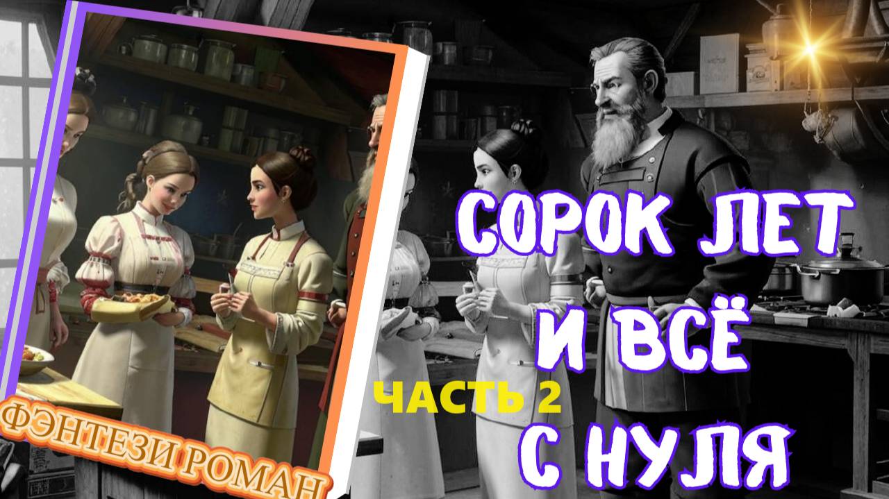 СОРОК ЛЕТ И ВСЁ С НУЛЯ (ч.2) фэнтези