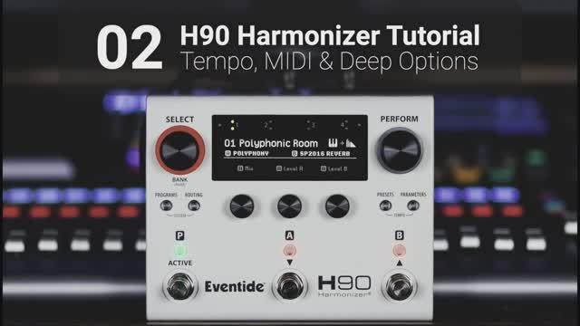 Eventide H90 Tutorial Part 2: Tempo, MIDI & Deep Options