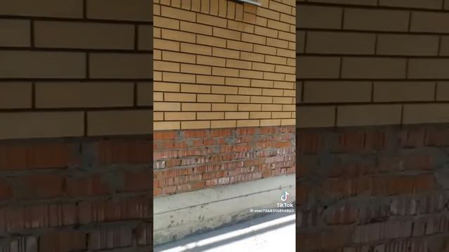 Выбрали в качестве материала пеноблоки,