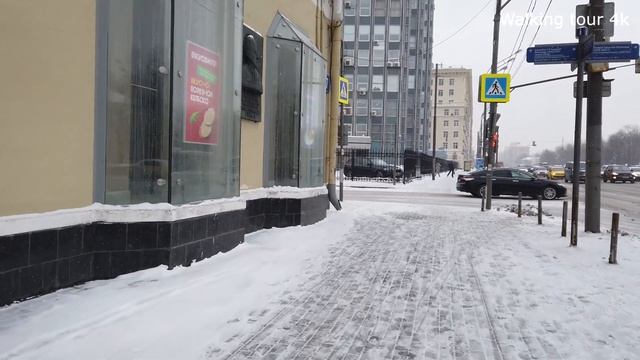 Ленинский проспект Москва - Улица Москвы - Уличные сцены Москвы - Прогулка по Москве