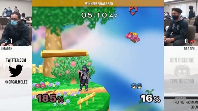 Bay Area Rumble III (WF): Umarth (Marth) vs Darrell (Samus)