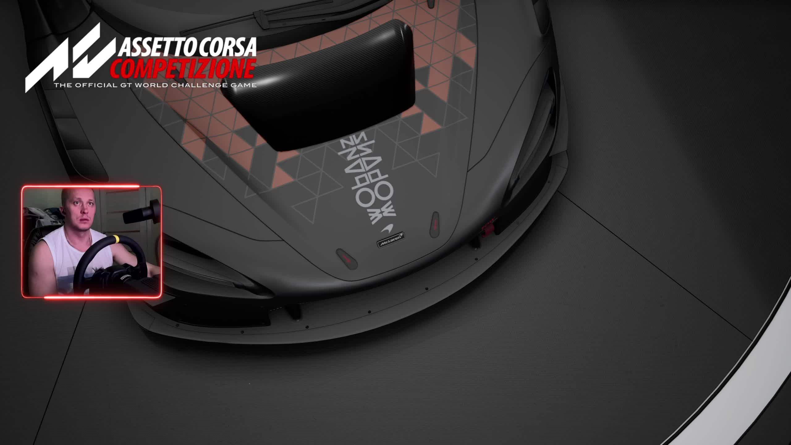 Assetto Corsa Competizione на Moza R5 руль ES