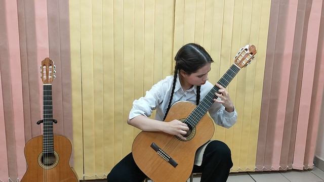 И.С. Бах. Прелюдия BWV 998, исп. Снегур Софья, 14 лет, ДШИ №55, г. Новокузнецк