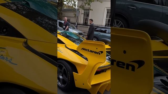 A McLaren Senna GTR LM in London #mclaren #gtr #racecar #mclarensennagtr #lemans #racing