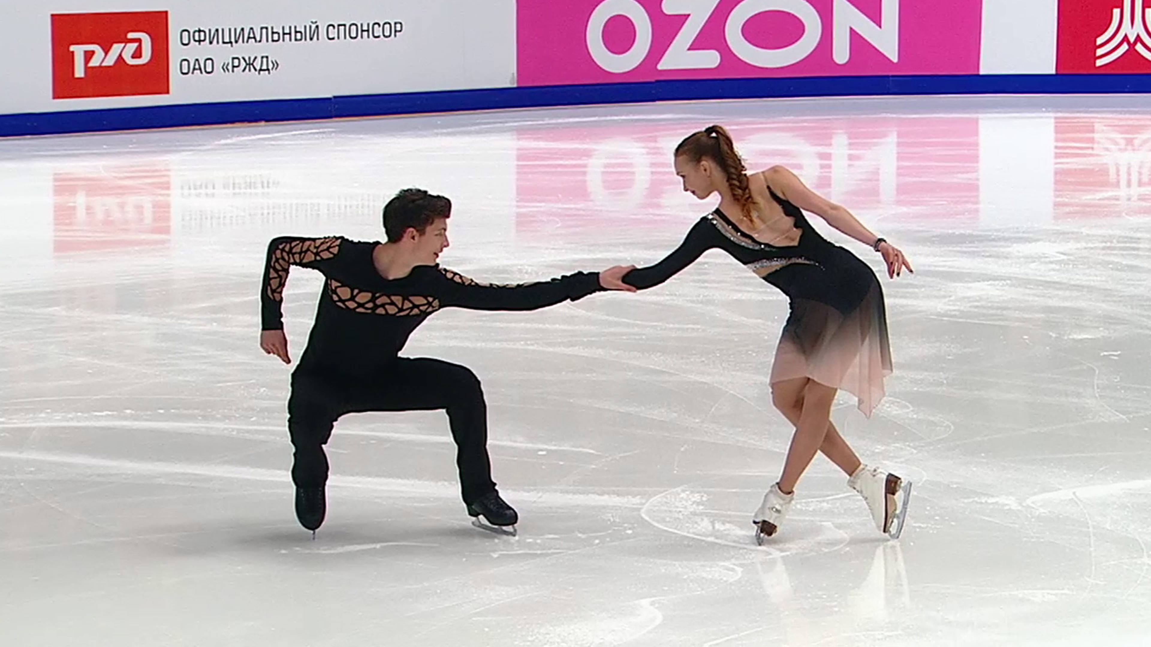 Юлия Чуркина — Борис Фролов. Танцы на льду. Ритм-танец. Москва. Гран-при России по фигурному катанию
