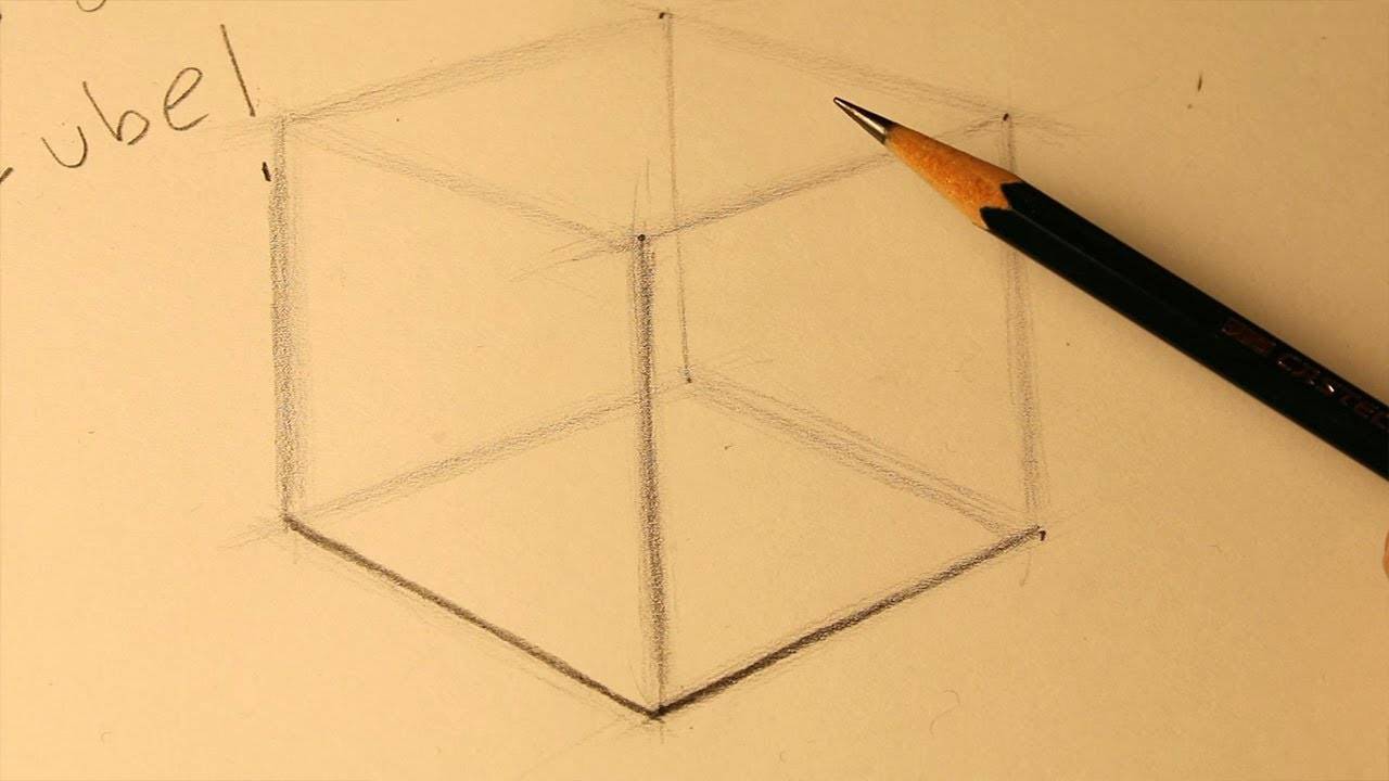Скетчинг | Sketching : Учимся рисовать КУБ