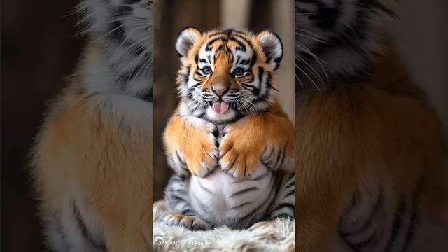 Baby tiger