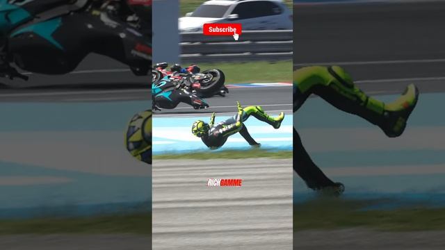 Rossi wants to win this way part 4 - MOTOGP Funny Crash Compilation