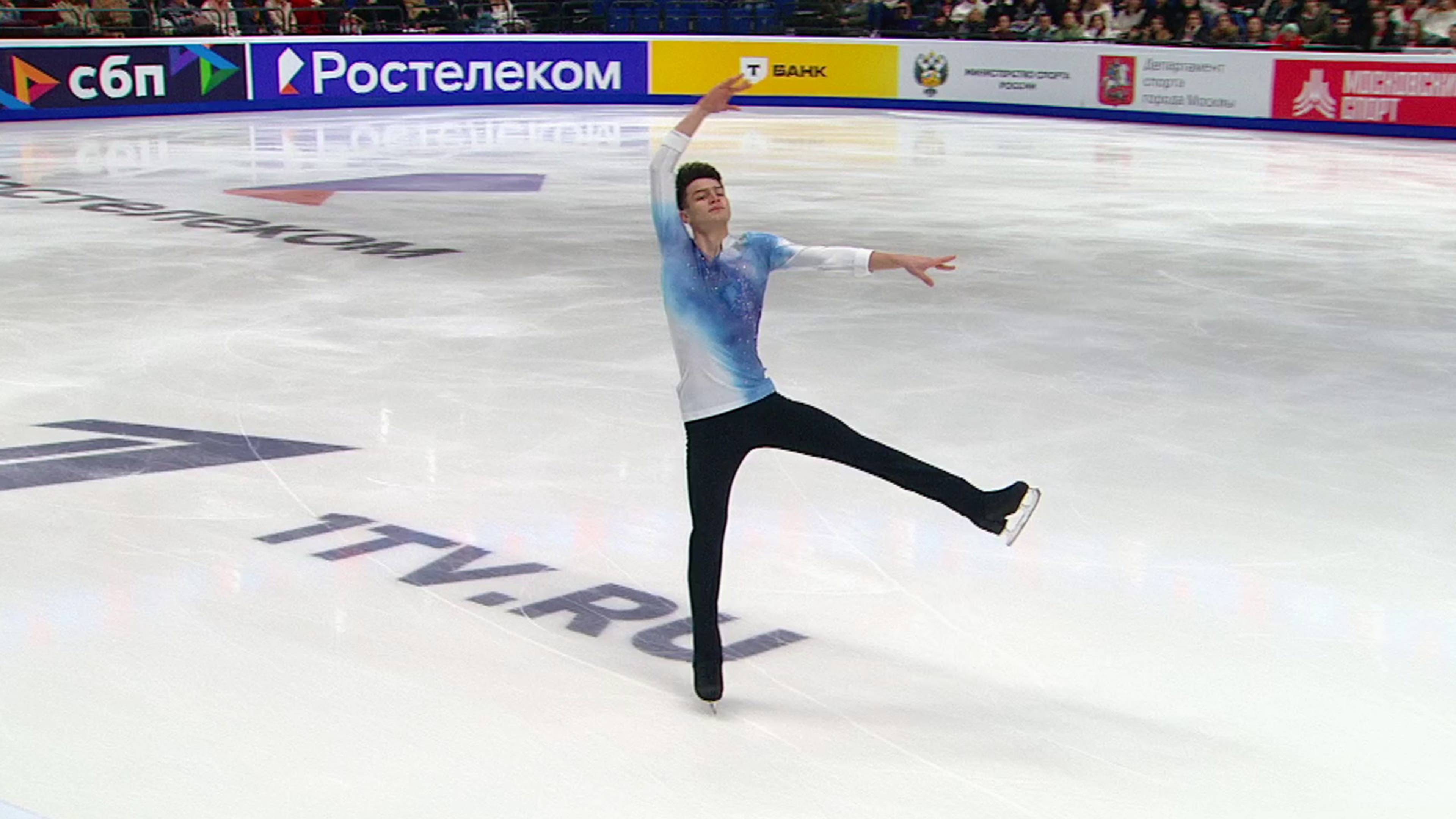 Даниил Постарнаков. Мужчины. Короткая программа. Москва. Гран-при России по фигурному катанию