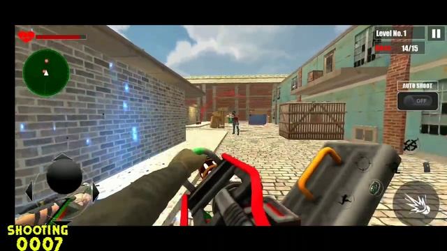 fps cover firing Offline Game Android Gameplay