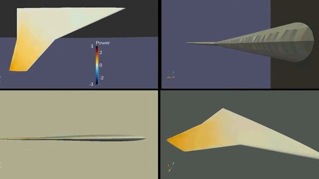 NEXST-2 Mach 1.06, q=103.2 kPa, Aerodynamic Power