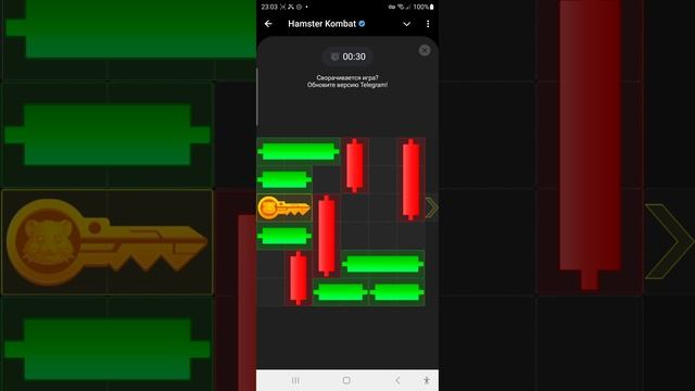 16 ноября. Ключ. Хомяк. Hamster Kombat. Миниигра.