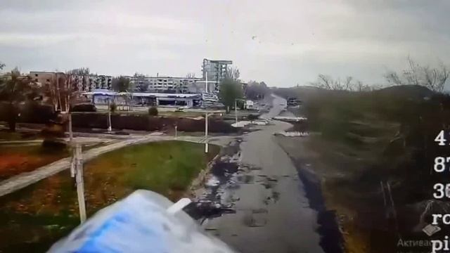 Опто-FPV в поиске военной цели