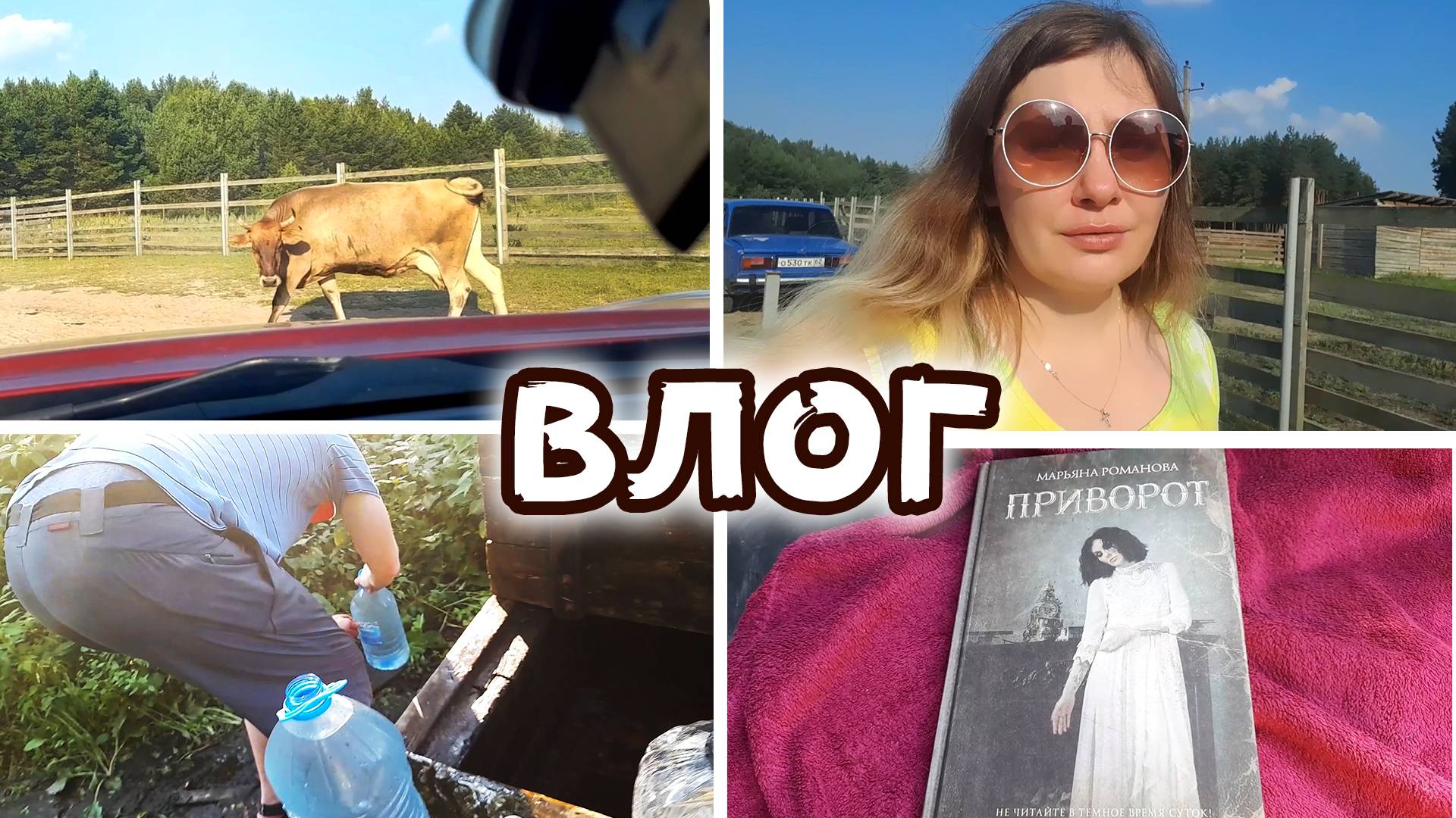 Влог: Сожгли "конфеты" | Чудо - средство из Фикс Прайс ! Грибы, ягоды / Расплакалась (( На экоферме