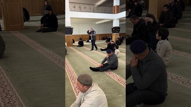 Встреча с джамаатом с. Ново-Чуртах.