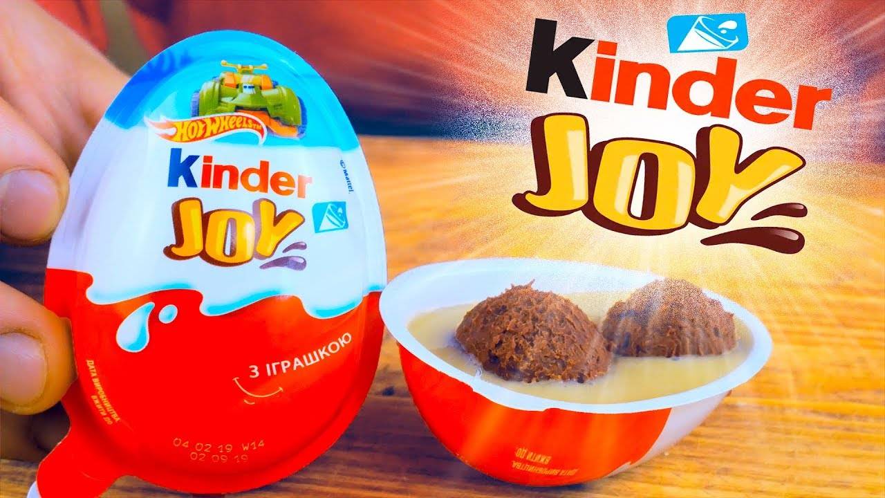 ПОВТОРИЛИ 3 ВКУСНЯШКИ ИЗ СУПЕРМАРКЕТА / Kinder JOY / Mamba / ВЯЛЕНОЕ ГОВЯЖЬЕ МЯСО