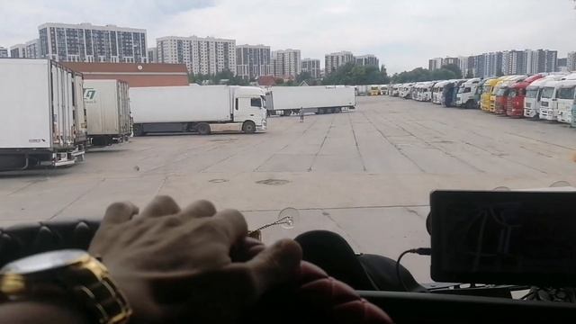 Москва, выгрузка на Фуд Сити