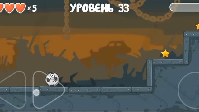 Прохождение Red Ball 4 Мрачная фабрика, 32, 33 уровень