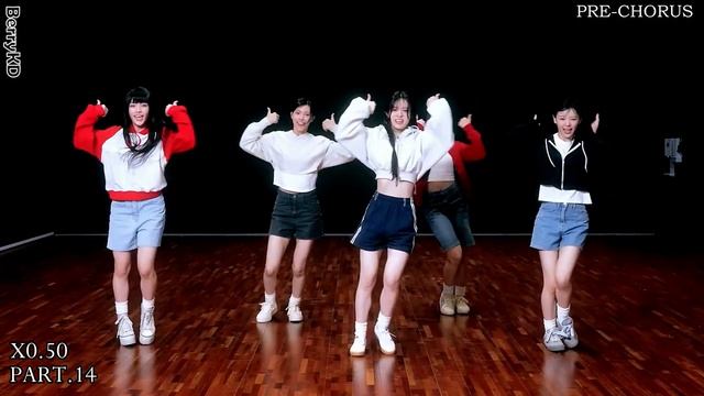 ILLIT - ‘ LUCKY GIRL SYNDROME’ Dance Practice Mirrored Tutorial