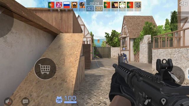 моя первая катка в командном бою в Standoff 2