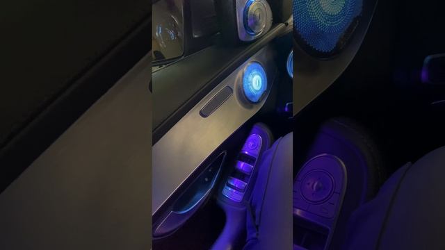 Мерседес w205 установка подстветки Ambient Light 18к4