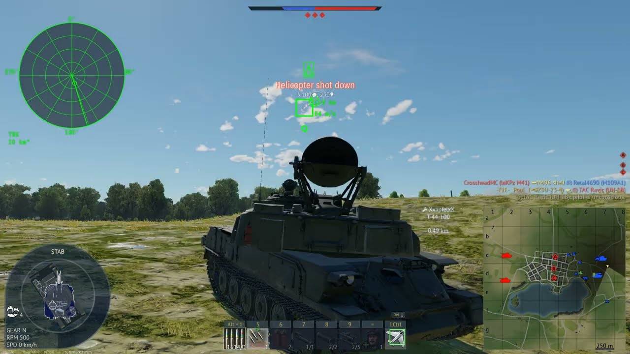 War Thunder - ZSU-23-4 (360р)