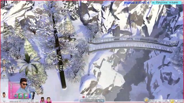 Шикарный особняк в городке с вампирами Форготн Холлоу. Строю дома в симах. Жизнь в Sims 4