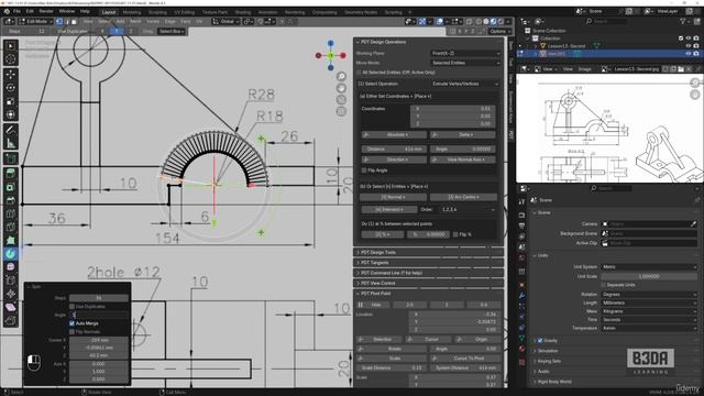 13 - Creating Mechanical Models with PDT - 2 -Creating a Side Profile