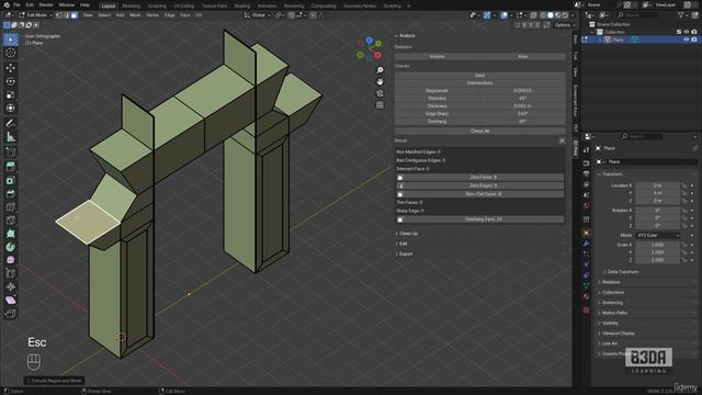 14 - 3D Printing and verifications - 4 -Fixing Duplicated Faces for 3D Printing