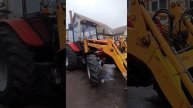 Трактор МТЗ Беларус 92 П с навесным оборудованием Амкодор 702 ЕМ 03