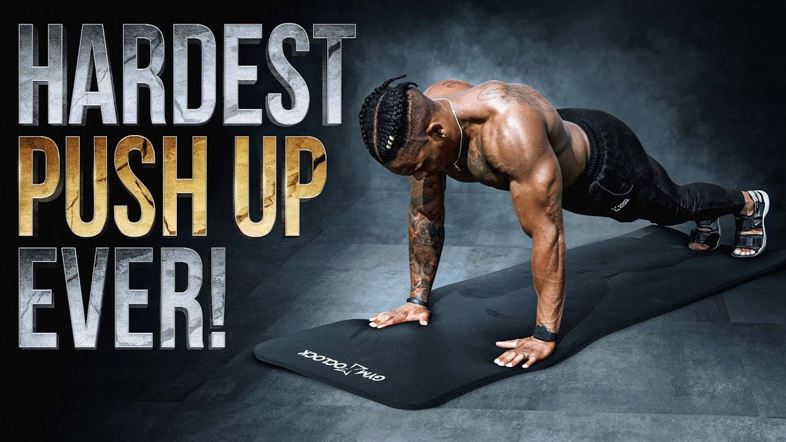 HARDEST 5 MIN PUSH-UP WORKOUT EVER(FOLLOW ALONG) - BullyJuice