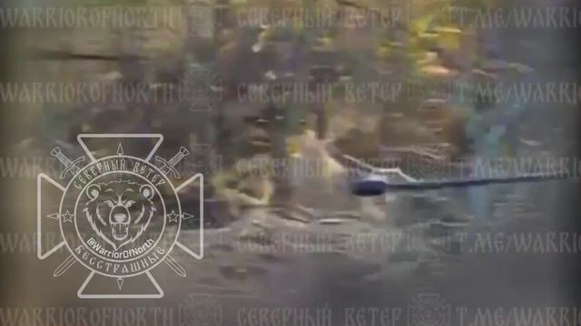 🇷🇺🛫💥⚡Украинский полевой склад БК уничтожен ударом FPV-дрона⚡