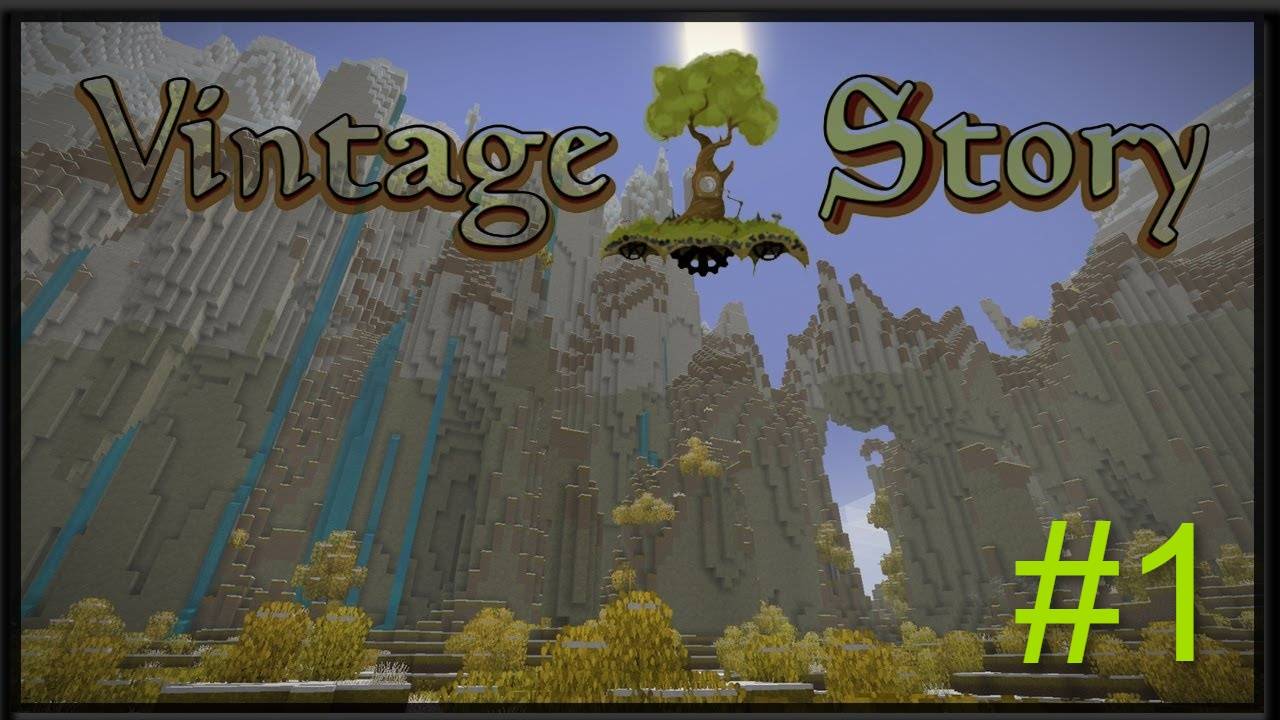 Выживание в Vintage Story 1 серия (начало выживания)