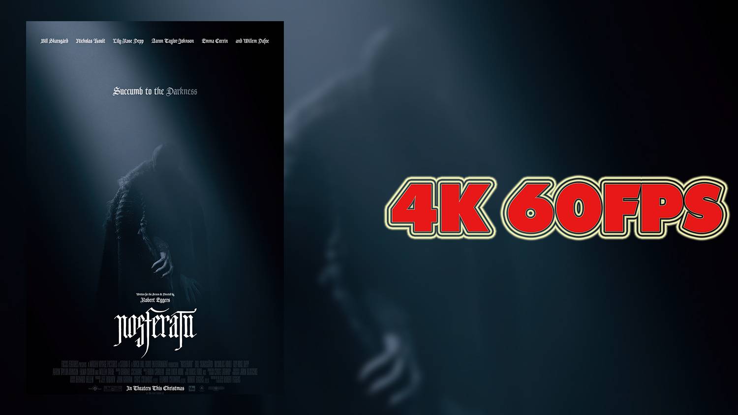 Носферату (2025) - русский трейлер фильма 4K 60 FPS | AI upscale