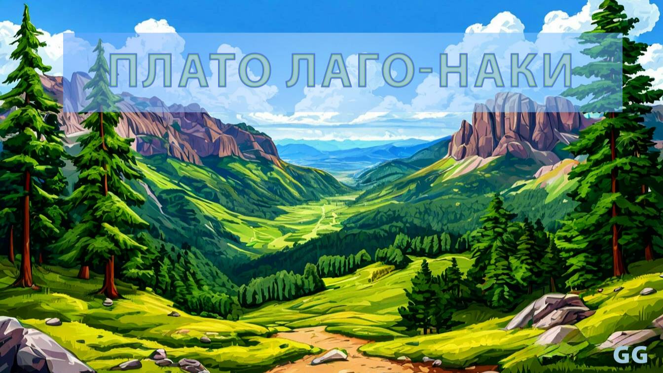 Плато Лаго-Наки, достопримечательность, Краснодарский край.