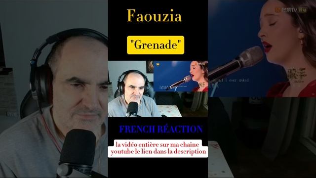 【歌手·单曲纯享】#Faouzia《#Grenade 》红裙弹唱深情又迷人 每周带来的舞台都充满惊喜  Singer 2024 EP9  ║ Réaction Française  !