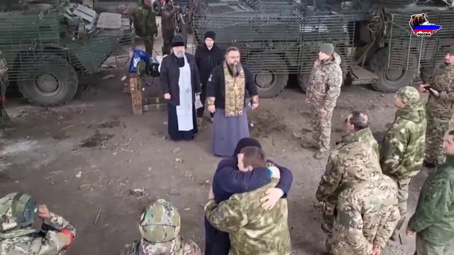 Наши парни перед боевой задачей. - храни вас Бог. Возвращайтесь живыми!