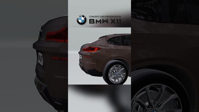 BMW X11 CONCEPT CAR BROWN BARK - SHORTS 6