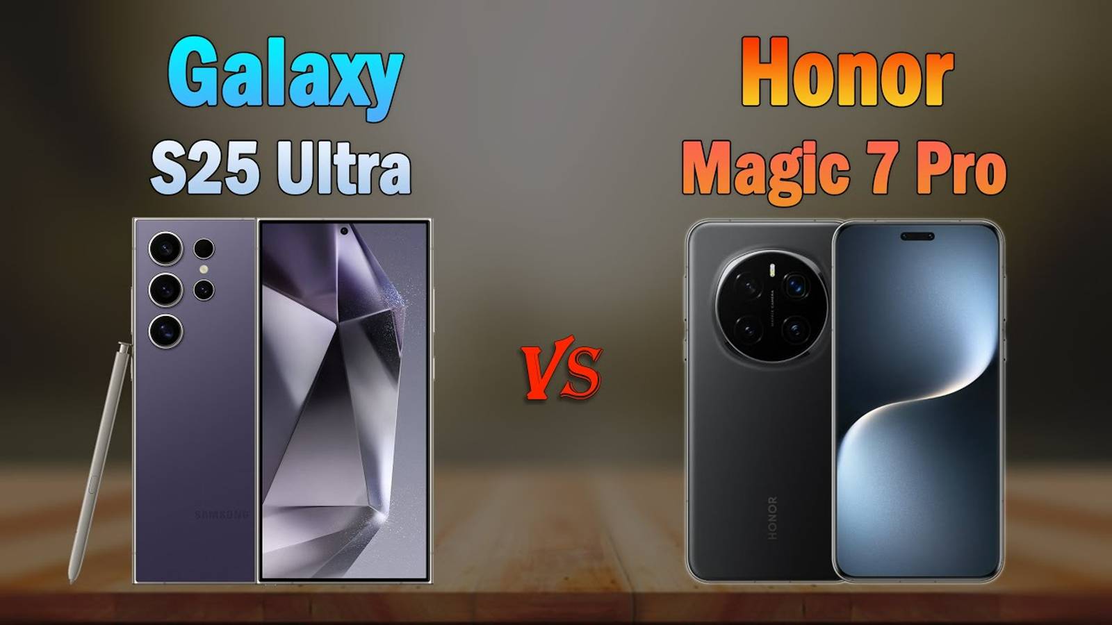 Samsung Galaxy S25 Ultra против Honor Magic 7 Pro: комплексное сравнение телефонов