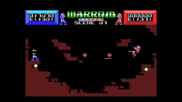 Warroid / ウォーロイド (MSX, 1985, ASCII |Yellow Horn Co.Ltd | Yoshihiro Takata)