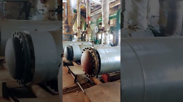 Подогреватели воды в работе..